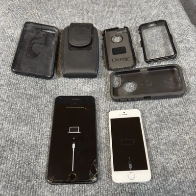 Apple iPhone 7 Plus A1784 & 5s A1533 (READ) Parts / Repair Bundle Lot Of 2 - Image 1 of 4