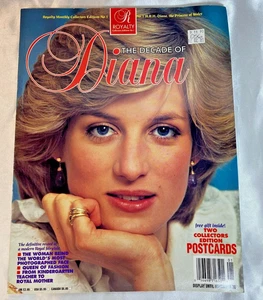Royalty Monthly Collectors Editions No.1 The Decade Of Diana Post Cards Intact - Bild 1 von 10