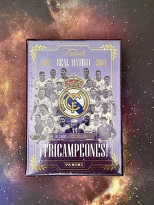 Panini Real Madrid Tribute 2023/24 Trading Cards Factory Sealed Box -FREE SHIP - Picture 1 of 7