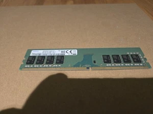 16GB Samsung 2 x 8GB 1Rx8 PC4-2666V-UA2-11 DDR4-2666MHz RAM M378A1K43DB2-CTD - Photo 1/17