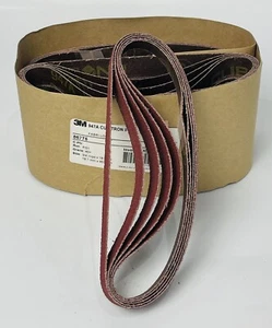 10 Belts 3M 947A Cubitron II 3/4" X 18" Ceramic 40+ Grit Cloth Back File Belt - Picture 1 of 3