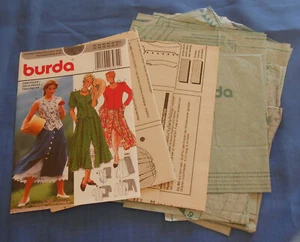 Burda Schnitt-Vorlage 3972 für Zweiteiler im Landhaus-Stil, Gr. 38-48 - Bild 1 von 2