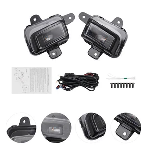 Pair LED Fog Lights For 22-24 GMC Sierra 1500 Left & Right Fog Lights w/Wiring - Foto 1 di 17