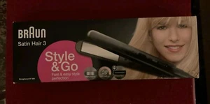 Braun Satin Hair 3 Style&Go ST 300 Keramik Glätteisen/Haarglätter - Bild 1 von 2
