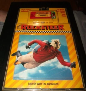 1991 BRAND NEW Disney The ROCKETEER Read Along Action Figure Book Cassette Tape - Picture 1 of 1