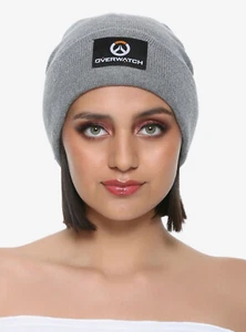 Overwatch Logo Unisex Gorro Sombrero Watchman Medias Gorra Gris Negro Navidad Nuevo con Etiquetas - Imagen 1 de 3
