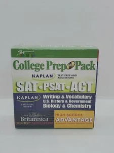 SouthWestern Advantage College Prep Pack KAPLAN ACT SAT TEST PSAT Guides Sealed - Picture 1 of 4