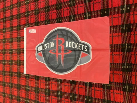 Brand New Houston Rockets flag 3 foot by 5 foot Cover