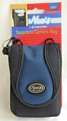 Estuche/bolso digital para cámara de neopreno Tamrac 3807 Neo's negro/azul (G440) Foto 1 de 4