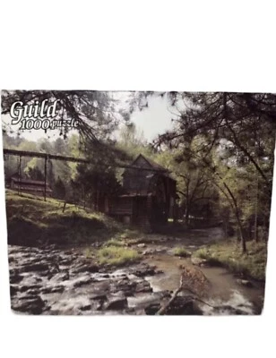 GUILD 1000 Pc Puzzle The Old Mill On The River #4710-30 NEW Sealed VINTAGE - Image 1 of 4