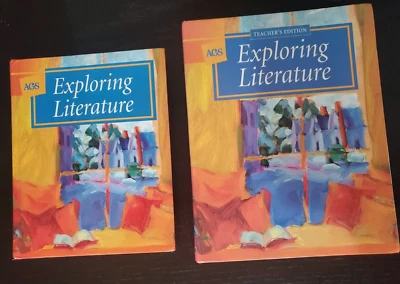 AGS Exploring Literature Curriculum Set, 1999, Special Needs, Homeschool - Image 1 of 4