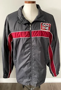 Vintage Chevrolet / Champion Spark Plug Zip Jacket Racing Sports Men’s Size XXL - Picture 1 of 3