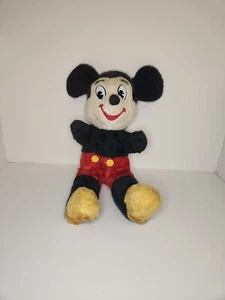 Rare Vintage 1950s Plush Mickey Mouse 18 " Walt Disney Productions - Picture 1 of 11