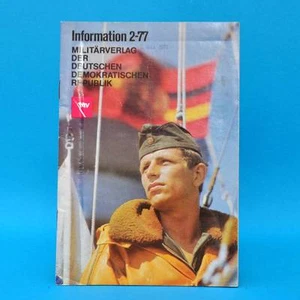 Editorial militar de la RDA | Información 2-77 | Nuevos lanzamientos 1977 - Imagen 1 de 1