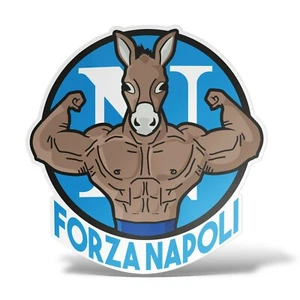 Sticker Napoli Fuerza Chupete Adhesivo Pared Decal Laptop Mural Vinilo Bandera - Imagen 1 de 7