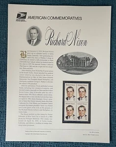 USPS Commemorative Panel CP458, 32c Richard M. Nixon, Scott #2955 - Picture 1 of 1