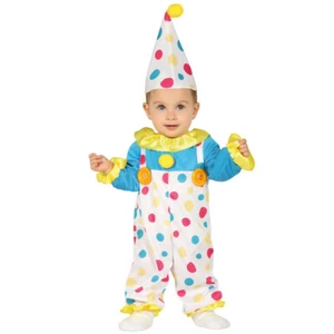 Clown Harlekinkostüm 92cm Narr Baby Kostüm Zirkus Kinderkostüm Jungen Mädchen - Bild 1 von 1
