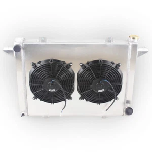 3Row fan Radiator For 89-93 Dodge Ram W250 W350 D250 D350 Cummins 5.9L Diesel 91 - Foto 1 di 12