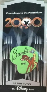 Disney Store USA 1999 Countdown to the Millennium Series PIN #96 Bambi PP #402 - Picture 1 of 1