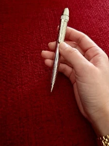 Rolex Vintage-Style Palladium-Finish Ballpoint Pen, New Boxed, Exclusive Ad Gift - Picture 1 of 20