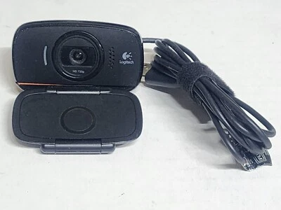 LOGITECH C510 V-U0016 WEBCAM PORTABLE CAMERA 720P HD CLIP STAND ROTATE A3.5 - Image 1 of 4