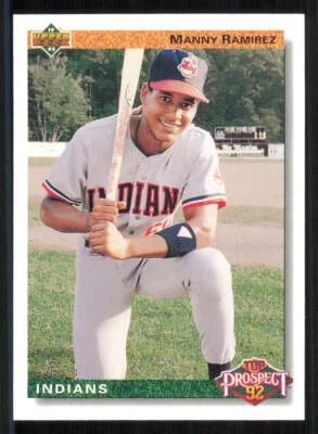 1992 Upper Deck #63 Manny Ramirez RC - Image 1 of 2
