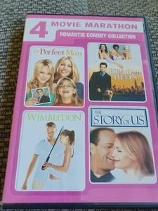 4 Movie Marathon: The Perfect Man/Head Over Heels/Wimbledon/The Story of Us... - Picture 1 of 6