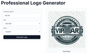 Logo Design Website for Sale: Ready to Launch with Free Installation - Picture 1 of 6