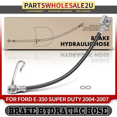 Rear Right RH Brake Hydraulic Hose for Ford E-350 Club Wagon E-350 Super Duty - Image 1 of 4