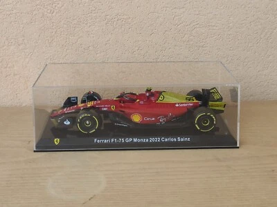 Ferrari F1-75 Gp Monza 2022 Carlos Sainz Modellino Formula 1 1/24 - Immagine 1 di 4