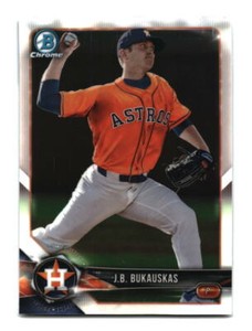 2018 Bowman Chrome Prospects # BCP125 J.B. Bukauskas