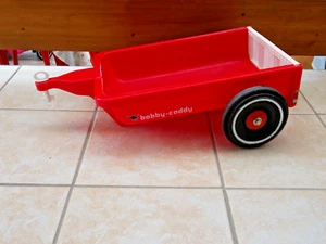 BIG Bobby Car Anhänger rot mit Kupplung - Bild 1 von 6