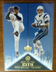 TOM BRADY, PEDRO MARTINEZ, 2002 US SUPERSTARS, KEYS TO THE CITY #K5