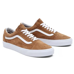 VANS - Unisex - OLD SKOOL - (SCHWEINSWILDLEDER) tabakbraun - VN0A5KRSTBN - Bild 1 von 9