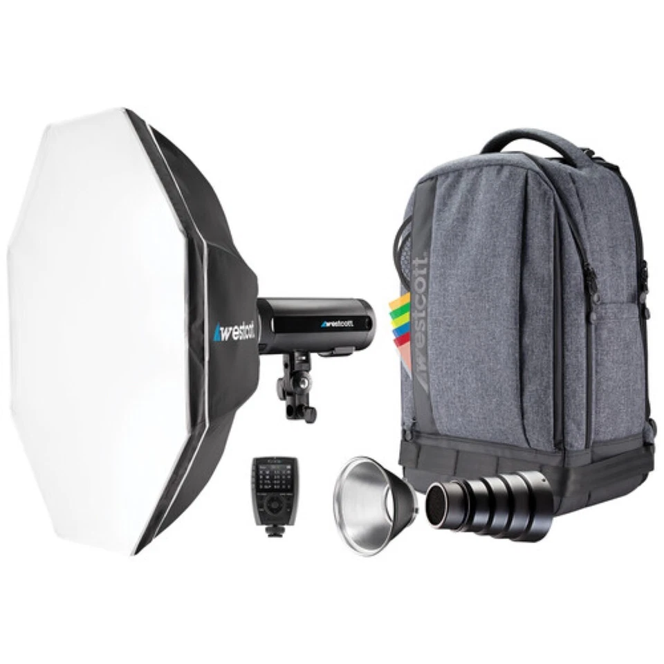 Westcott FJ200 Strobe 1-Light Backpack Kit with FJ-X3 S Wireless Trigger for Sony Cameras (4771S)