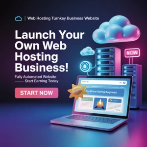 Start Web Hosting Business – Turnkey Website – No Tech Skills Needed - Picture 1 of 3