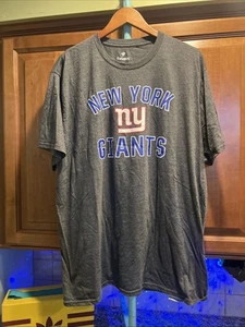 New York Giants 2XL XXL NFL Fanatics T-Shirt Brand New NYG NY Gray EUC - 📸👀 - Picture 1 of 8