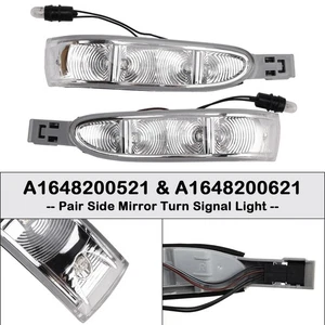 Pair Side Mirror Turn Signal Light for Mercedes-Benz ML W164 GL X164 - Picture 1 of 13