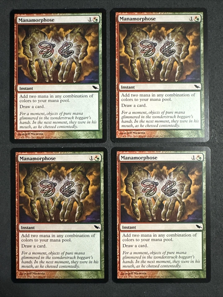 Manamorphose - Shadowmoor (SHM) x4 (Playset) LP MTG Magic - Image 1 of 4