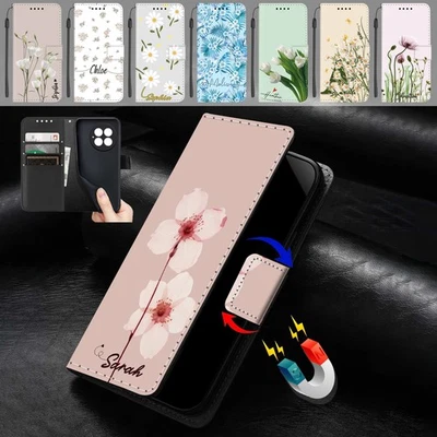 Customized Name Flowers Cover For Oneplus 13S 9 10 11 12 Cards Holder Phone Case — 第 1/4 张图片