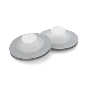 Good Cook Touch Kitchen Sink Stopper Set (2 Pack), White - Picture 1 of 1