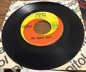 The Beach Boys - Wouldn't It Be Nice / God Only Knows - 45 RPM Play Tested VG+ - Picture 1 of 3