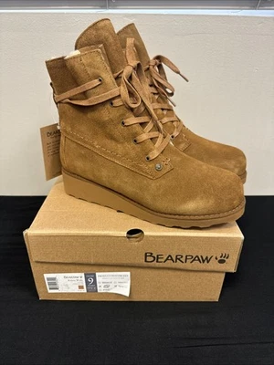 Bearpaw повседневные ботинки женщин Krista широкий размер 9 гикори - Изображение 1 из 4