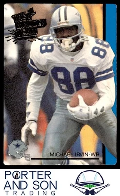 Michael Irvin 1991 Action Packed All-Madden #41 Dallas Cowboys Football Card - Image 1 of 2