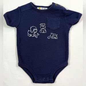 VINTAGE Y2K SESAME STREET Baby Romper 6-9m Dog Retro 2000s Playwear Retro Cute - Picture 1 of 10