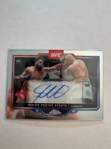 2025 Topps Chrome UFC - Waldo Cortes Acosta Auto CRA-WA - Picture 1 of 2