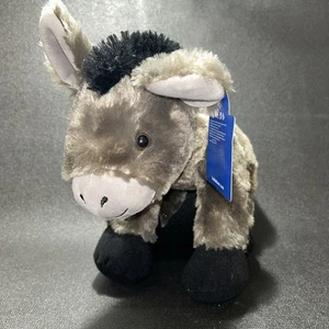 Build A Bear BAB Way Of Lights Esel Plüsch 2023 grau Unsere Liebe Frau vom Schnee Neu - Bild 1 von 15