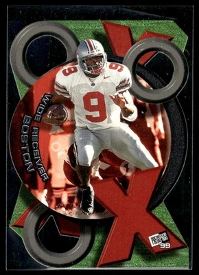 1999 Press Pass X's and O's David Boston Ohio State Buckeyes #XO11 - Image 1 of 2
