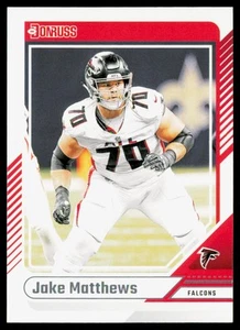 2024 Donruss Jake Matthews Atlanta Falcons #218 - Picture 1 of 2