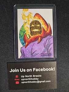 2023 Marvel Allegiance Infinity Trilogy 1 Of 1 Sketch Dormammu Artist Peejay... - Bild 1 von 2